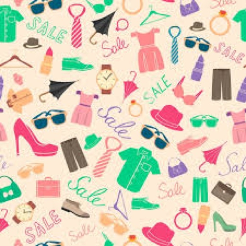 Chic Fashion Print with Accessories